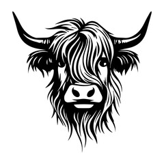 Highland cow svg, highland cow png, cow head svg cow svg cute cow svg cow png highland cow cricut farm animal svg highland cow svg bundle