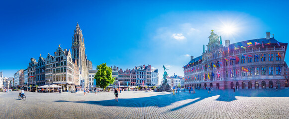 Canvas Print - Antwerpen - Belgien