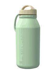 Wall Mural - green thermos icon design illustration
