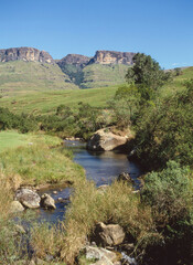 Canvas Print - A Rock Pool in Royal Natal National Park