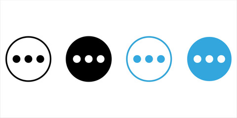 See more detail icon, more details button vector illustration isolated on white background, more icon vector.