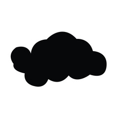 Sticker - cloud icon, vector, template, design, trendy, collection