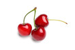 © Pixel-Shot - Sweet cherries on white background