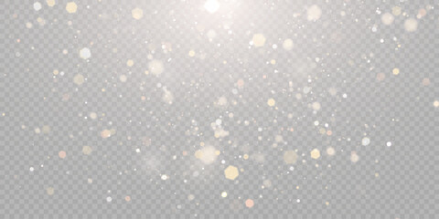 Wall Mural - abstract highlights, bokeh of soft warm color glow. vector illustration