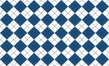 Blue Diamond With Dot Line Grid On Top Repeat Pattern, Replete Image, Design For Fabric Printing