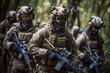 © PixelArtist - Navy Seals in action, Generative AI
