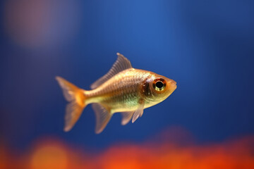 Very cute Tetra in nature, national geography, Wide life animals. AI Generated.
