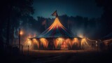 Fototapeta  - a nice and cool circus tent