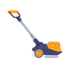 Sticker - Cleaning Equipment and Professional Housekeeping Device Vector Illustration