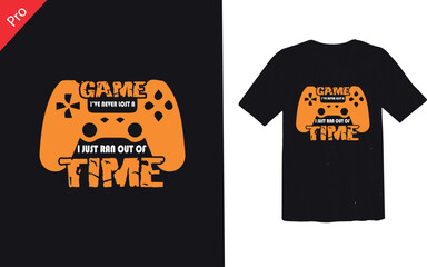 Wall Mural - game t shirt design for compnay and  business 