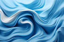 A Blue Abstract Pattern Resembling Swirling Water, Suggesting Fluidity And Adaptability In Business, Business Background Generative AI