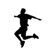 © DLC Studio - jumping figure silhouette illustration