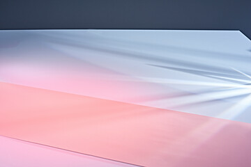 Background pink blue reflection light abstract