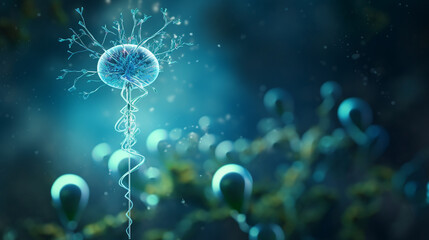 Wall Mural - biotechnology