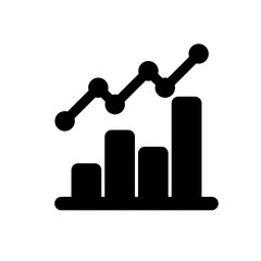 Sticker - sales diagram chart 