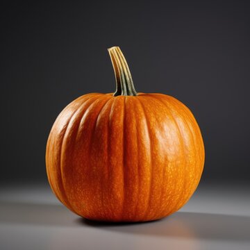 photo of pumpkin in black background
