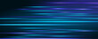 © MEDUZA - Abstract light effect with orange and blue horizontal. Beautiful flash of light and spark. Special effect, speed line. Vector illustration.