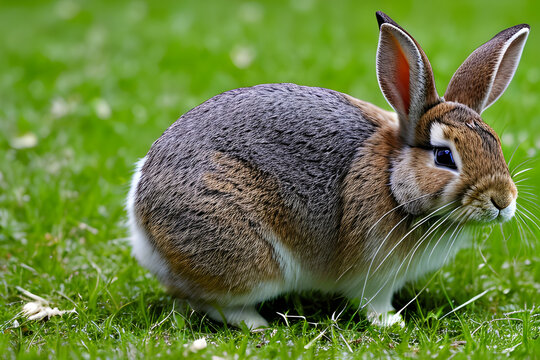 a grass-eating rabbit.
Generative AI
