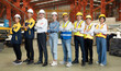 © Nassorn - Diverse group of warehouse workers standing at storehouse with arms crossed, portrait. Multicultural people working together at heavy metal factory. Latino, Caucasian and Asian person teamwork concept