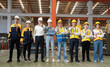 © Nassorn - Diverse group of warehouse workers standing at storehouse with thumb up, portrait. Multicultural people working together at heavy metal factory. Latino, Caucasian and Asian person teamwork concept