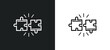 compatibility outline icon in white and black colors. compatibility flat vector icon from general collection for web, mobile apps and ui.