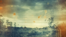 Wallpaper For Vintage Distressed Old Photo Light Leaks And Film . Generative Ai