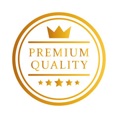 premium quality product vector design