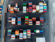 © AmazingAerialAgency - Koper, Slovenia - 12 September 2019: Aerial view of Koper industrial port in Slovenia.