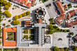 © AmazingAerialAgency - Aerial view of a gothic Batalha Monastery (Mosteiro de Batalha) in Portugal.