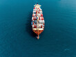 © AmazingAerialAgency - Aerial view of cargo ship. Beirut, Lebanon