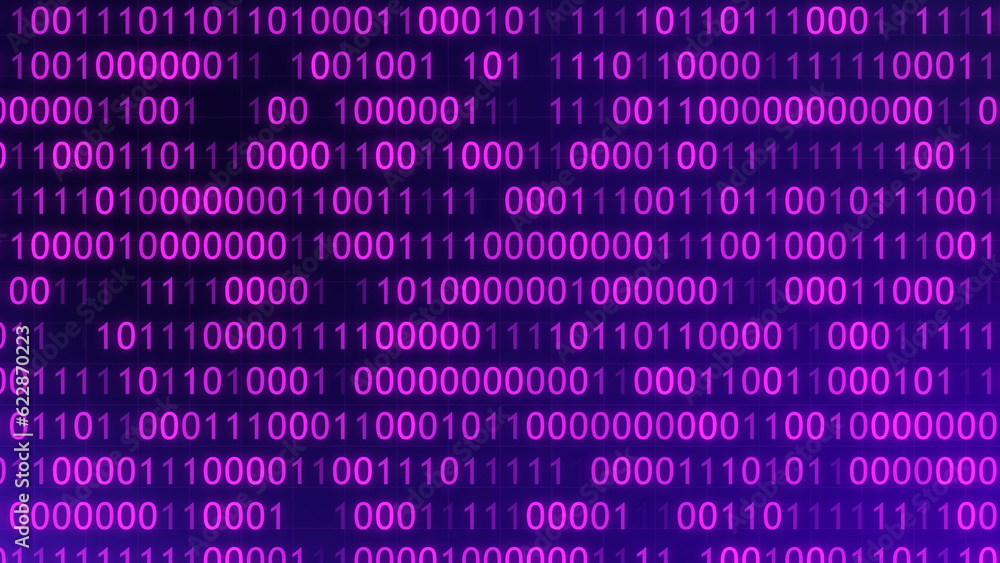BINARY MOVING HORIZONTAL BG CODING PROGRAMMING BG HACKER SCREEN SCIFI ...