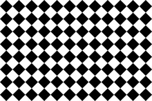 Abstract Pattern Square Grid Black White Seamless Background