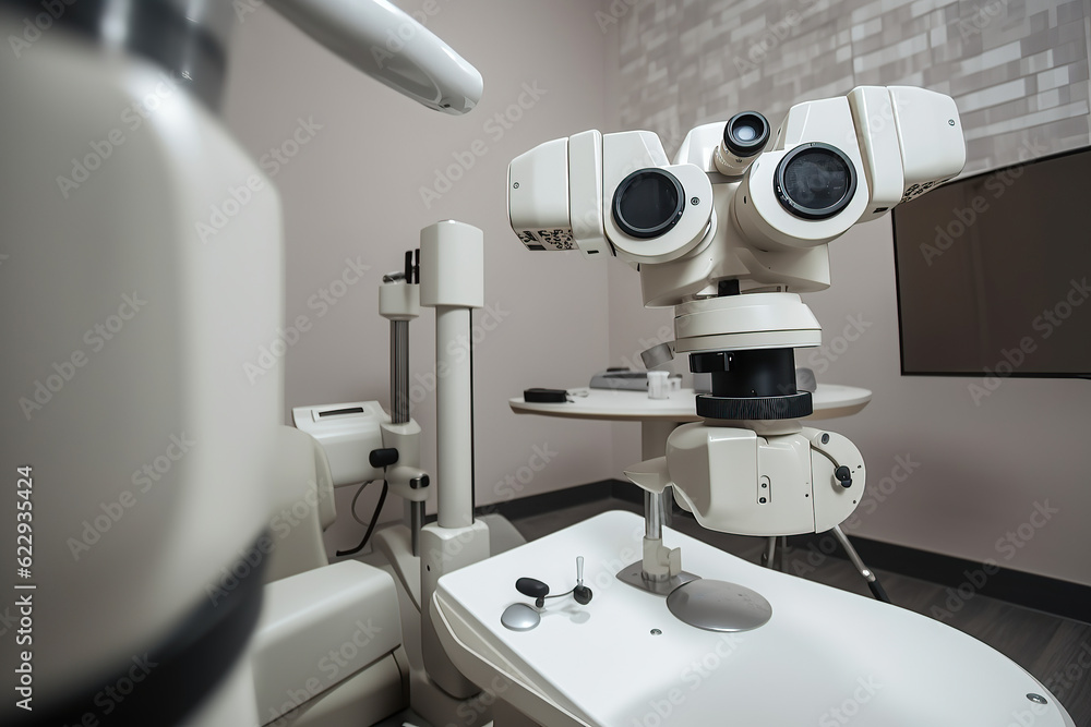 Endoscope during diagnostic gastroscopy or colonoscopy in clinic ...