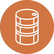 Vector Design Barrel Icon Style