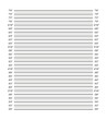 © Iryna - Criminal wanted picture with lines in inches. Measuring concept. Mugshot board. Police mug shot background. Wall measurements template. Lineup backdrop. Vector illustration. Identification frame