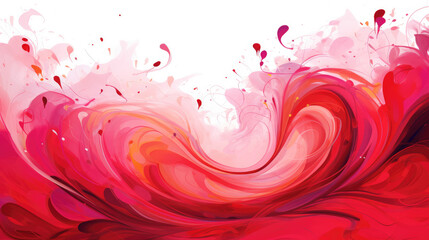 red valentine's day festive background material