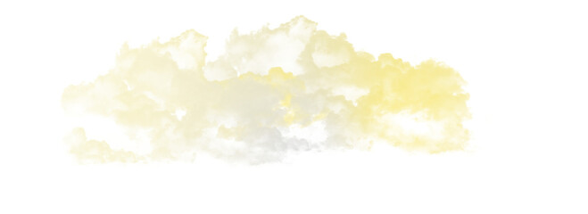 Wall Mural - Abstract cloud illuminated with neon light with Isolate background