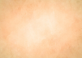 Poster - Abstract orange pastel watercolor stains background for design templates invitation card