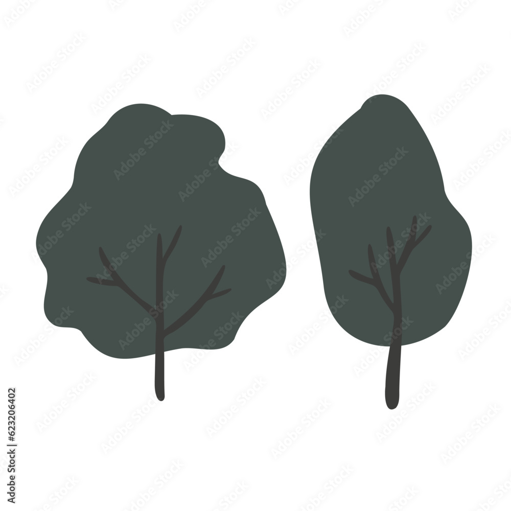 mountain landscape creator clipart, vector travel illustration, road trip clip art, mountain scene images in flat cartoon style, abstract nature, rock forest tourist hiking