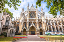 Westminster Abbey Spectacular Architecture Portal View In London