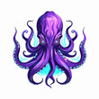 Esport vector logo octopus, octopus icon, octopus head, vector, sticker