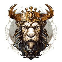 Leo Lion King Of Beasts The Main Predator Zodiac Horoscope Astrology Twelve Metaphysical Sectors Tattoo Print