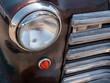 Front Headlights of Chevrolet 3100 Rat Rod 1948
