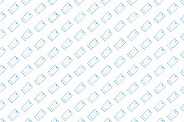 Digital png illustration of multiple blue tickets on transparent background