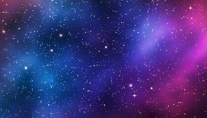 Cosmos starry texture Color universe with bright stars Wide cosmic space with magic nebula