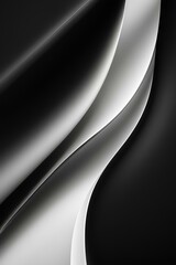 Wall Mural - black and white abstract background