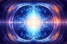 Magical Power Portals Holographic Stargate Cosmos Hyperspace, AI Generative
