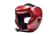 Boxing headgear . isolated object, transparent background