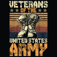 veteran of the united states army , veterans t-shirt , army t-shirt , american amry t-shirt , americ