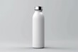 A white beverage bottle packaging for mockup, product packaging for beverage bottles